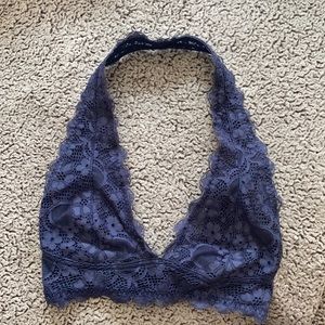 Free People bralette - navy blue